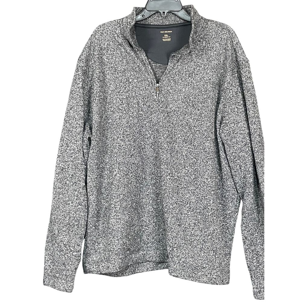 Men's Van Heusen  1/4 zip pullover sweater  XXL size